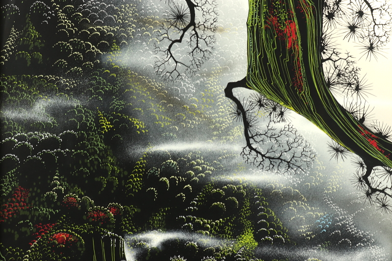 アイベン・ロール アイベン・アール「月光のユーカリ」シルク