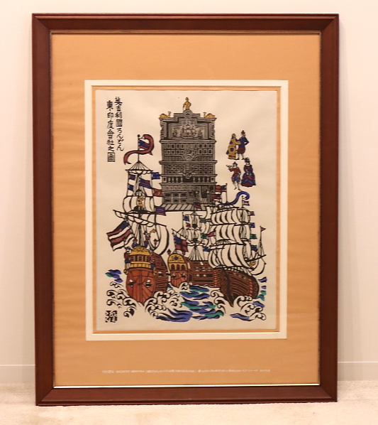 期間限定出品  絵画 棟方志功？「三妃図」肉筆油彩 期間限定出品 絵画 棟方志功？「三妃図」肉筆油彩